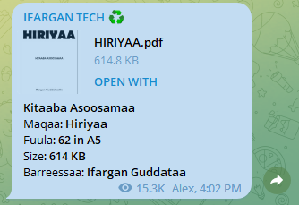 Kitaaba Hiriyaa